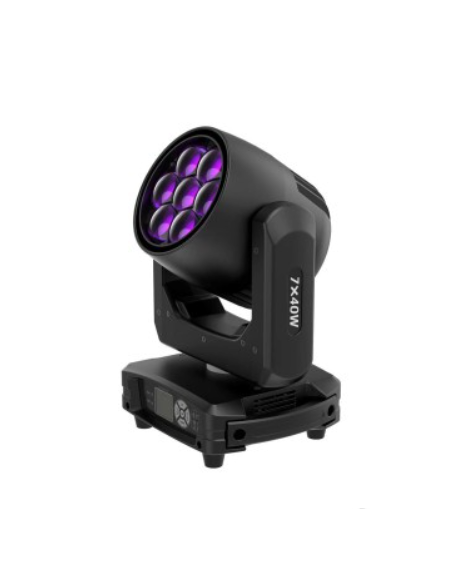 KIT X4 LED 7x40W ZOOM B-EYE + FLIGHT CASE
