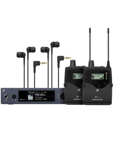EWIEM/G4TWIN-B Sennheiser Sistema Inalámbrico...