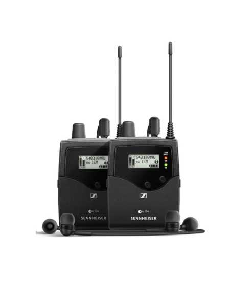 EWIEM/G4TWIN-B Sennheiser Sistema Inalámbrico Doble Monitoreo In-ear