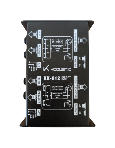KK-012 CAJA DIRECTA DOBLE PASIVA K ACOUSTIC
