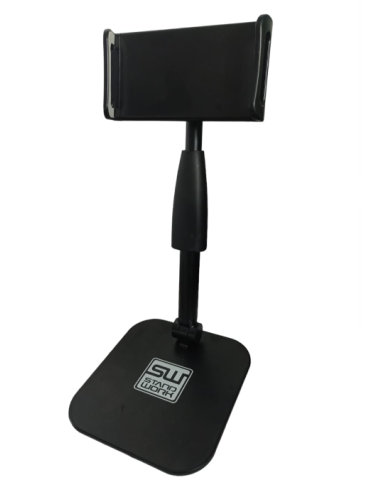 SOPORTE P/TABLET-CELULAR CON TUBO AJUSTABLE Y...