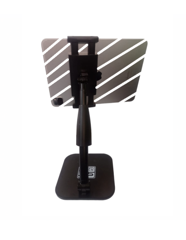SOPORTE P/TABLET-CELULAR CON TUBO AJUSTABLE Y...