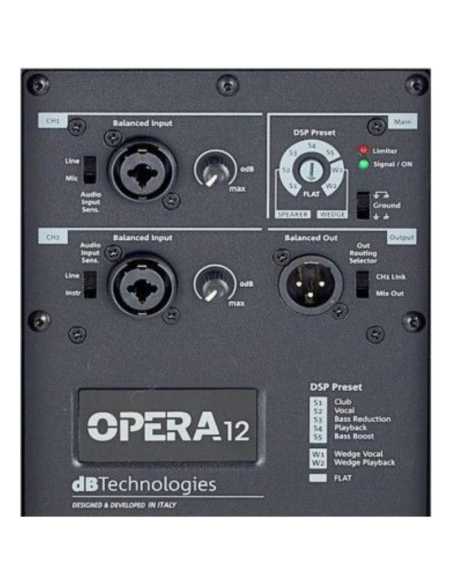 DB Technologies OPERA 12 Caja Activa 12"