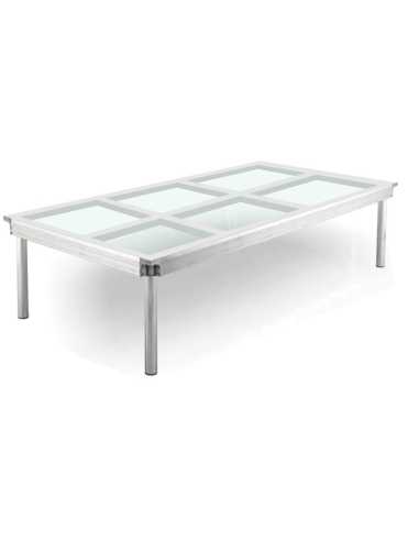 UrbanTruss USTAG2X1AC Escenario 1x2 Mts Acrilico