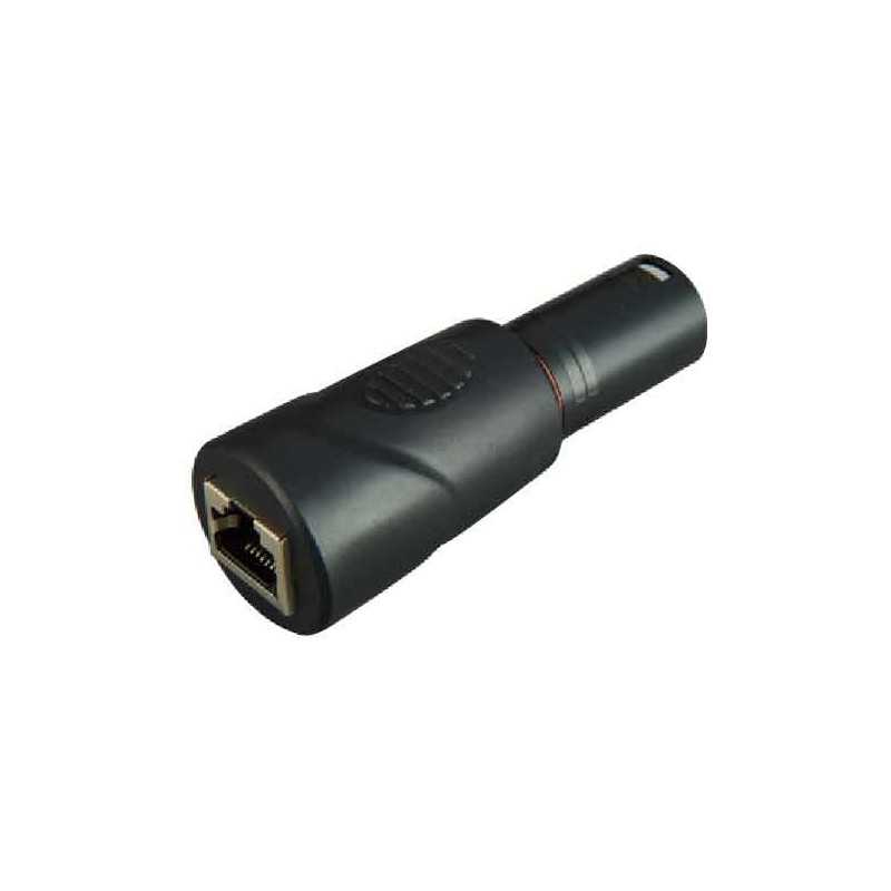 ADAPTADOR XLR MACHO A RJ45 CAT5E - ANALOGO DMX