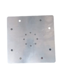BT-BASE10 BASE ALUMINIO PARA TRUSS 100x100. TAMAÑO 250X250mm
