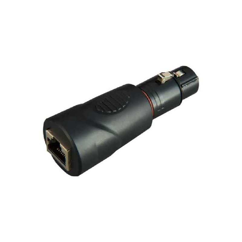 ADAPTADOR XLR HEMBRA A RJ45 CAT5E - ANALOGO DMX