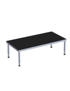TARIMA ESCENARIO 2X1MT ALTURA AJUSTABLE 0,7 a 1,2MTS...