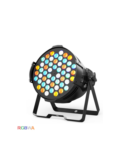 BT-P6003RGBWAK KIT X 8 PRO RGBWA LED PAR KING 60X3W + FLIGHT CASE BIG TOPPER
