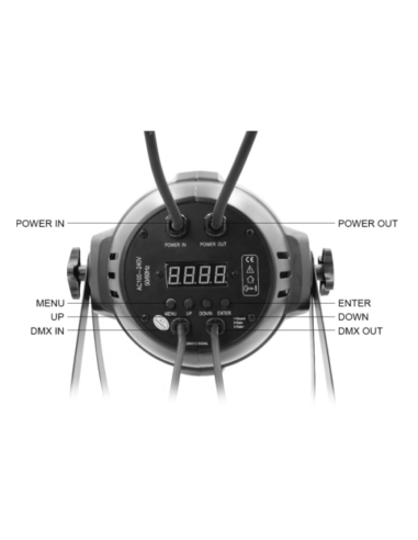 BD-LC004HK KIT X 8 COB LED PAR KING 200W +...