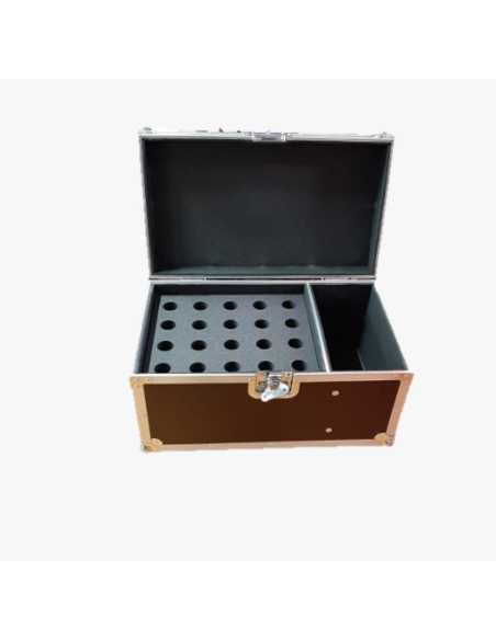 CASE PARA 20 MICRÓFONOS MADERA CEPHALO