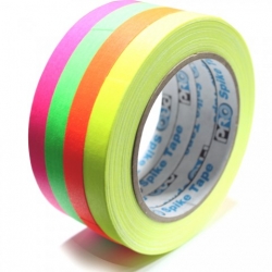 PACK DE CINTA GAFFER PRO GAFF 4 COLORES FLUOR 12MM 18M.