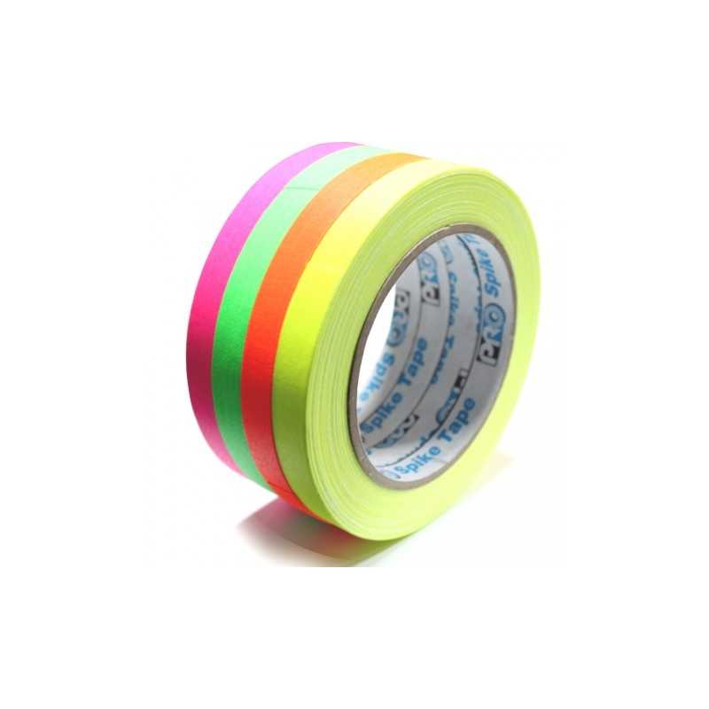 PACK DE CINTA GAFFER PRO GAFF 4 COLORES FLUOR...