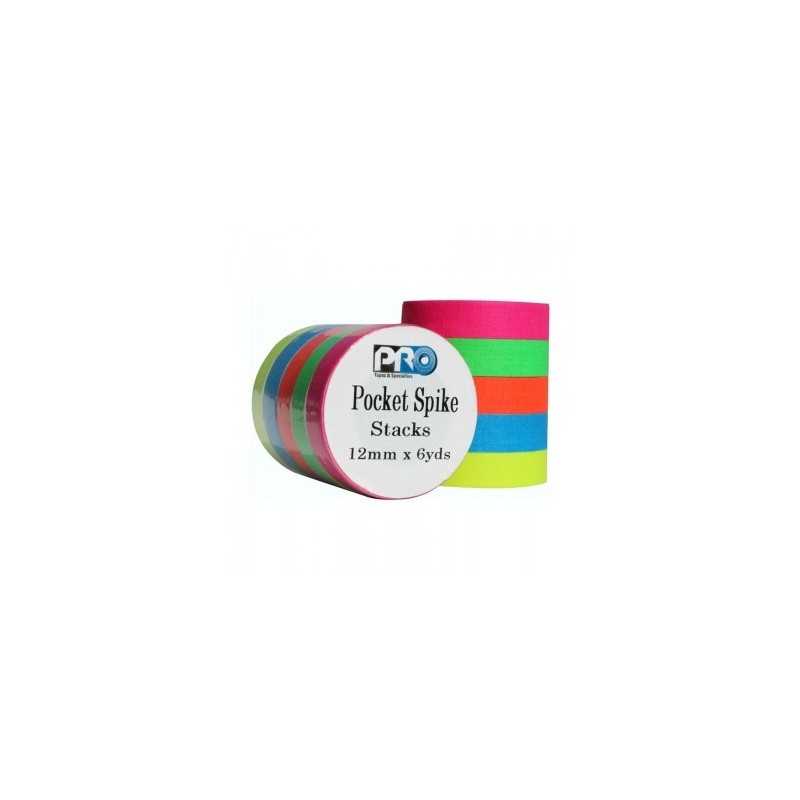 PRO POCKET SPIKE KIT 5 GAFFER TELA FLUOR 12MM X...