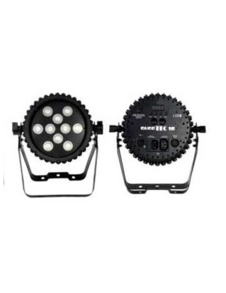 Par Led-American Pro-Quadtec 10. 8 focos +Case