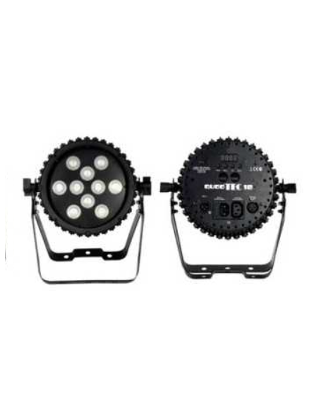 Par Led-American Pro-Quadtec 7. 8 focos + Case