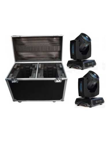 BD-LB230NK KIT 2x7R BEAM 230W MOVING HEAD +...