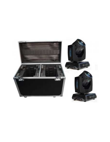 BD-LB230NK KIT 2x7R BEAM 230W MOVING HEAD + FLIGHT CASE