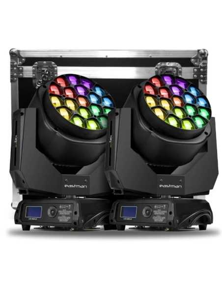 Eastman 2 VORTEX WASH MKII Cabeza Móvil Wash Led 350w + Case