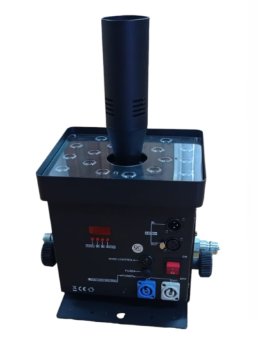 MAQUINA JET CO2 COLOR LED DMX (KIT x 2 MÁS CASE)