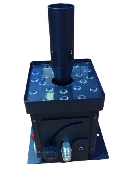 MAQUINA JET CO2 COLOR LED DMX (KIT x 2 MÁS CASE)