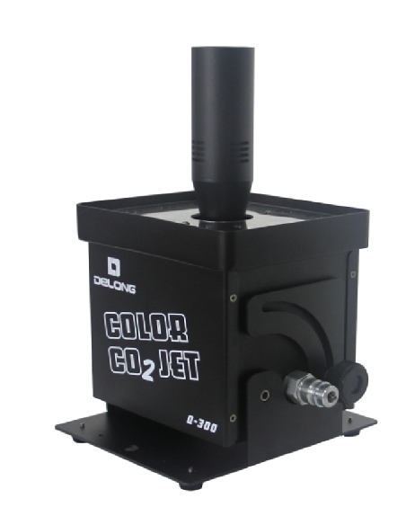 MAQUINA JET CO2 COLOR LED DMX (KIT x 2 MÁS CASE)