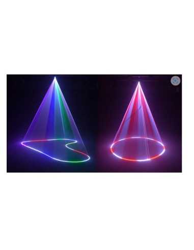 LASER RGB Animation 5W ALLED DMX512 ILDA...