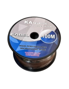 ROLLO CABLE XLR KA-XLR100 KABEL 100mts