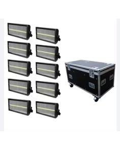 KIT X 10U STROBO LED 864 piezas SMD5050 LED RGB 3 en 1 +...