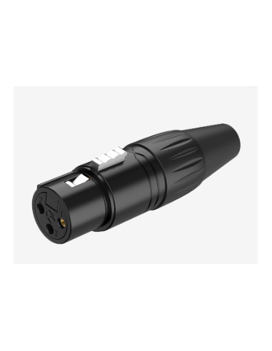 CRX3FP-BG CONECTOR XLR HEMBRA ROXTONE
