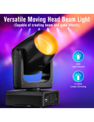 BD-LB150K KIT X 4 LED BEAM 150W + FLIGHT CASE