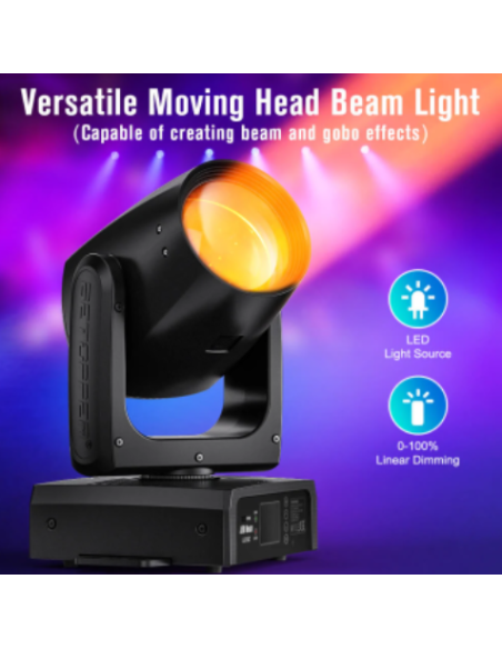 BD-LB150K KIT X 4 LED BEAM 150W + FLIGHT CASE
