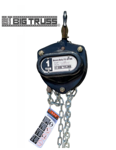BT-01/6 TECLE 1 TONELADA 6 METROS CADENA GALVANIZADA...