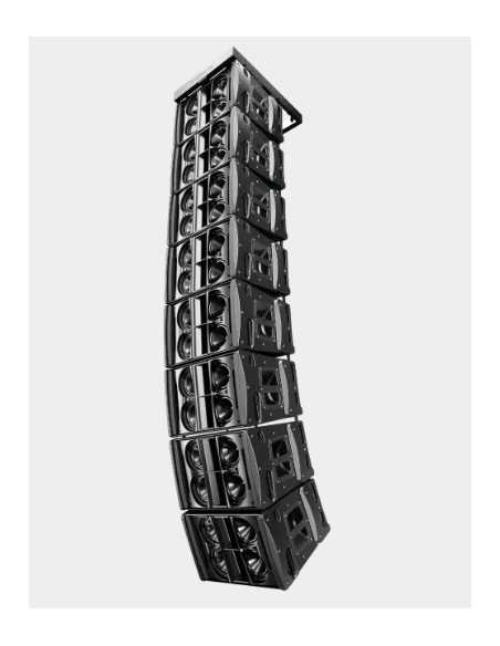 ARTIST T45 DSP LINE ARRAY ACTIVO 4 X 5" 1000W RMS Y DSP