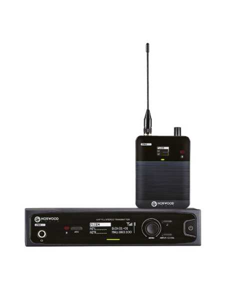 Norwood LYNX100 Sistema Inalámbrico Monitoreo In-ear