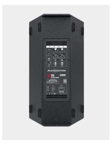 GT512A PARLANTE ACTIVO 12" 1100W RMS CLASS D AUDIO CENTER
