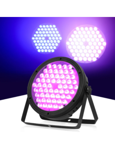 BD-LPC120 RGBW QUAD-LED SLIM PAR 60x2W (4 EN 1)