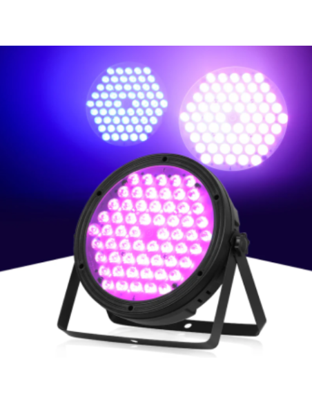 BD-LPC120 RGBW QUAD-LED SLIM PAR 60x2W (4 EN 1)