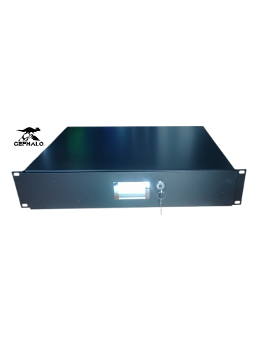 GAVETA 3U PARA RACK CON LLAVE