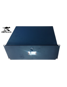 GAVETA 4U PARA RACK CON LLAVE