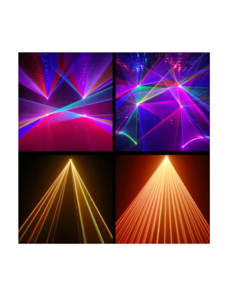 LASER GRAFICO MULTICOLOR 3W PURE LD