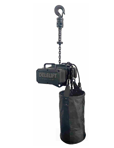 MOTOR ELECTRICO DELELIFT 1 TON DOBLE FRENO IP66...
