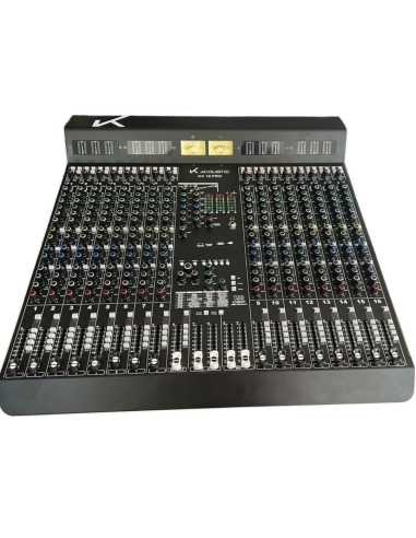 KC 16 PRO MIXER 16CH. FX, INTERFACE, BLUETOOTH,...