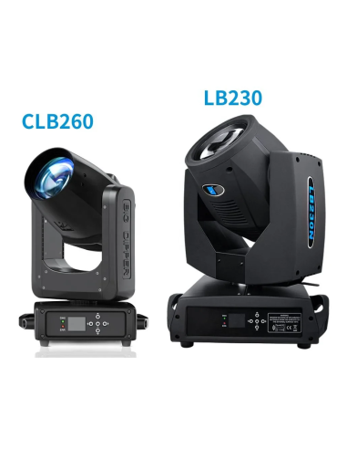 BD-CLB260K KIT 4x7R MINI BEAM 230W MOVING HEAD...