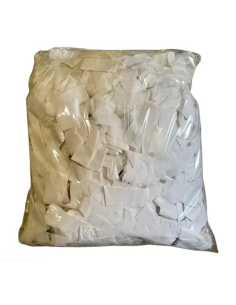 BOLSA PAPEL CONFETTI 1 KILO BLANCO