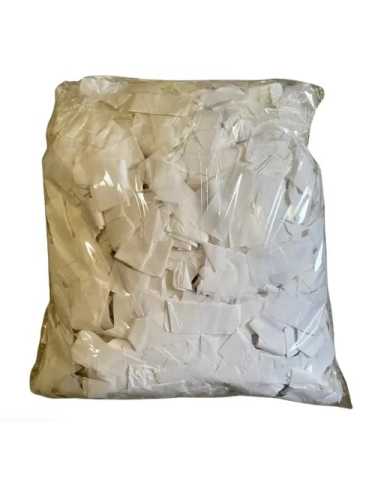 BOLSA PAPEL CONFETTI 1 KILO BLANCO