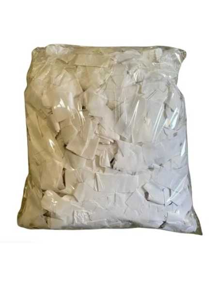 BOLSA PAPEL CONFETTI 1 KILO BLANCO