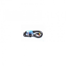 Cable profesional miniplug a doble RCA 2 metros de largo