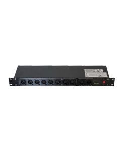 SPLITTER DMX PARA 8 CANALES RACKEABLE ISOLATION FRONTAL