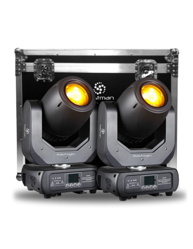 EASTMAN 2 VORTEX SPOT CABEZA MÓVIL LED 150W + CASE